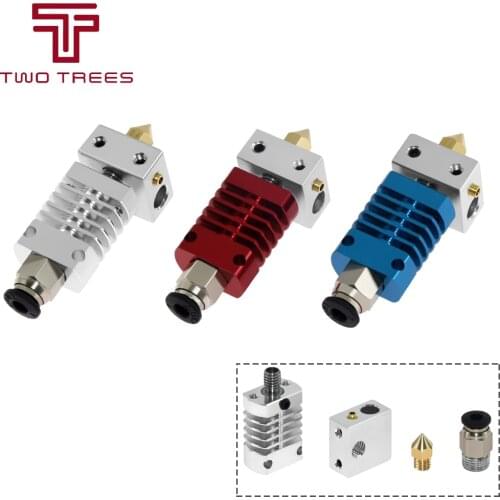 3D Printer Parts Full Metal J-head Hotend MK8 Extruder Kit CR8/CR10 For CR-10 CR-10S 3D V6 Bowden Extruder 1.75/0.4MM Nozzle