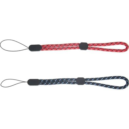 50pcs/lot Wholesale Short Hand Wrist Mobile Phone Strap Ring Pendant Universal Phone Accessories Anti-slip Keychain Charm Cords