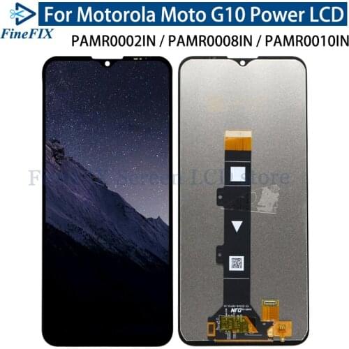 6.5" Original For Motorola Moto G10 Power LCD Display PAMR0002IN Touch Screen Digitizer Glass Panel For Moto G10 Power LCD