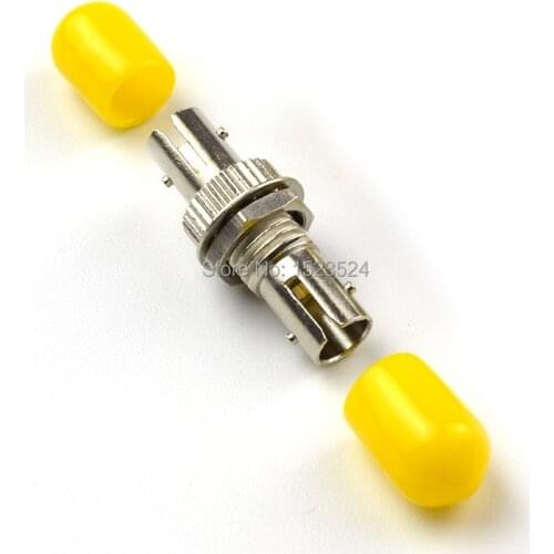 Free Shipping 100pcs/lot ST SM Fiber Optic Adapter ST ST Flange Coupler Adaptor Fiber Coupler