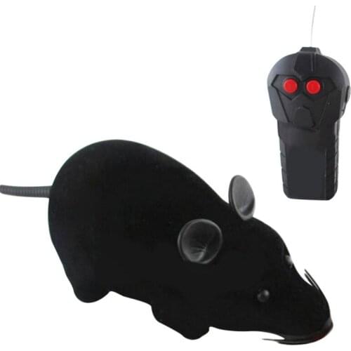 1PC Wireless Remote Control Electronic Rat Mouse Pet Cat Mice Toy RC Toy Bugs Cat Puppy Cats Toy Gifts