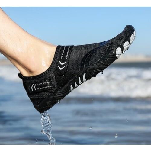 Barefoot Five Fingers Shoes Men Women Wading Shoes Dive Boots Non-Slip Beach Socks Shoes Swimming Shoes Outdoor Water Shoes