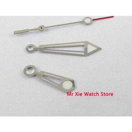 Bliger Brand New Silver White Color Luminous Watch Hands Fit MIYOTA 8205 8215 DG2813/3804 Automatic Movement