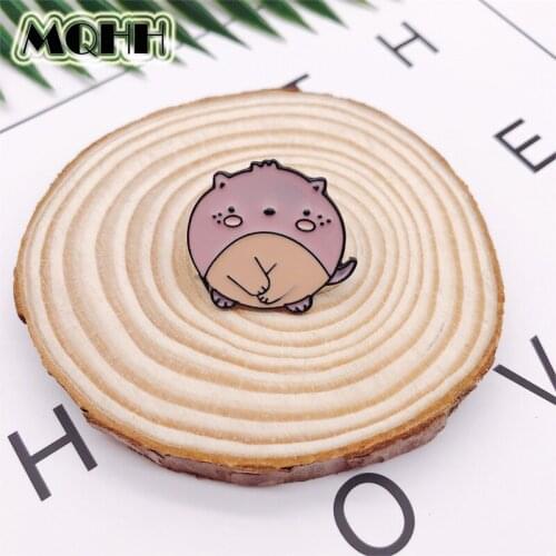 Creative Cartoon Animal Purple Cute Dragon Enamel Alloy Brooch Badge T-shirt Bag Pin Accessories Female Jewelry Gift For Kid