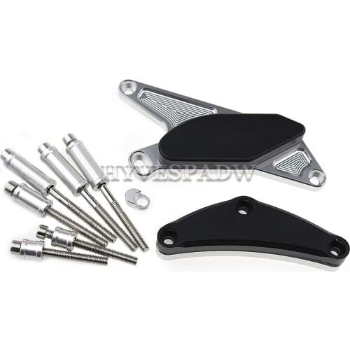 Engine Case Stator Clutch Cover Guards Crash Pad Frame Sliders Protector For SUZUKI GSXR GSX-R 600 750 GSXR600 GSXR750 2006-2011