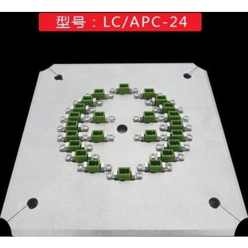 Four corner pressurized PC1.25 1.0 bare ferrule non-standard ferrule fiber grinder grinding disc polisher fixture LC/APC-24