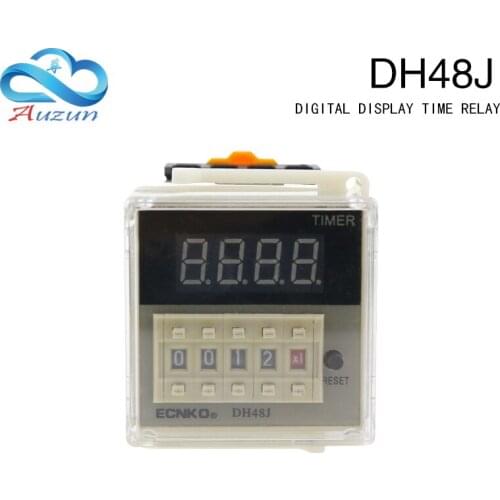 Digital display electronic preset counter dh48j-8 electronic counter DH48JA counting relay 220V 24V
