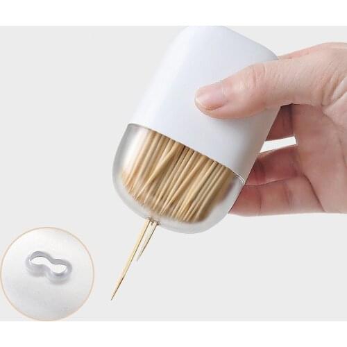 Refrigerator Microwave Oven Household Toothpick Dispenser Magnetic Toothpick Holder Container Portable Toothpick Box