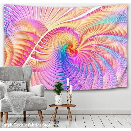 Mandala Tapestry Psychedelic Hippie Night Moon Tapestry Mandala Wall Carpet Wall Hanging Boho Decor Wall Cloth IndiaTapestry