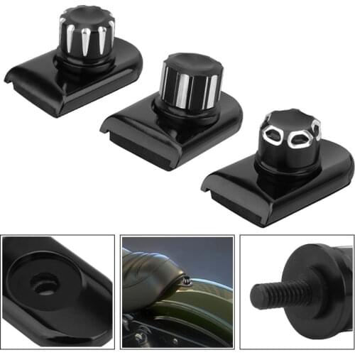 Motorcycle Accessories Rear Fender Seat Bolt Tab Screw For Harley Touring Road King Street Glide Softail Sportster XL 96-19