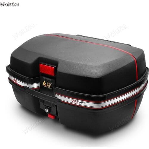 Motorcycle box 982 extra large quick release trunk toolbox Pedal storage box 42L can put two full helmets CD50 Q02 G
