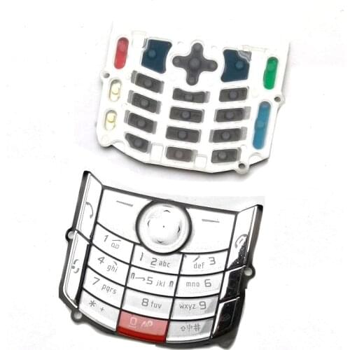 New Housing Main Menu English Keypad Keyboard Buttons Cover Case For Nokia 6680 6681