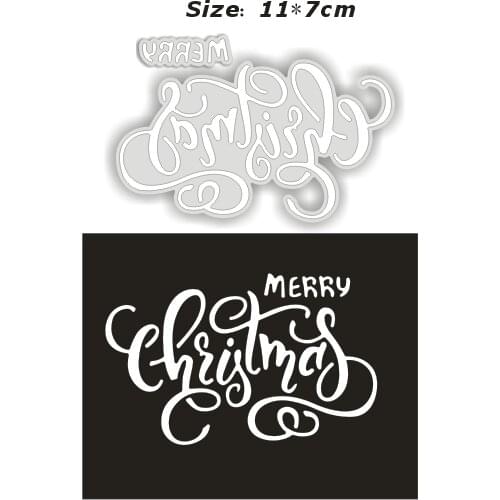 PANFELOU 11x7cm Merry Easter metal craft Carbon Steel Cutter paper die cutting dies Scrapbooking/DIY Embossing cards