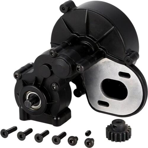 Plastic Complete Center Gearbox Transmission Box with Gear for Axial SCX10 D90 1/10 RC Crawler Car