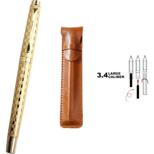 Luxury Pen Gift BAG Set PAILI Fountain Pen Fine 0.5mm Nib Pen Business Gifts Canetas Ink Pens