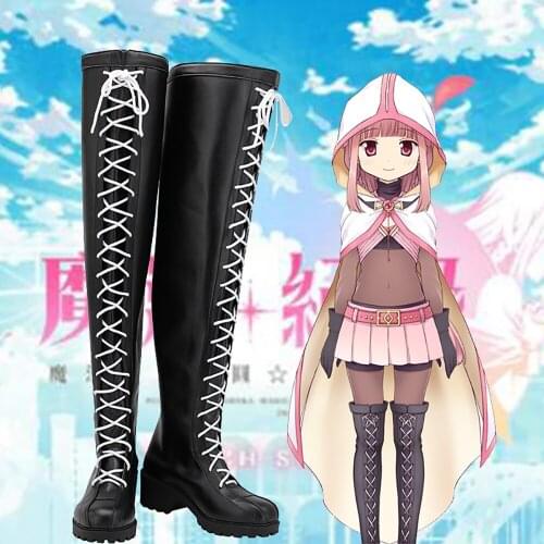 Iroha Tamaki Knee High Boots Cosplay Magia Record: Puella Magi Madoka Magica Side Story Tamaki Iroha Cosplay Shoes