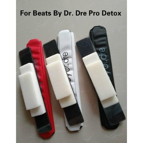 Replacement Headband High Quality Sponge Cushion Pad Headset Repair Parts for Beats By Dr. Dre Pro Detox Headphones