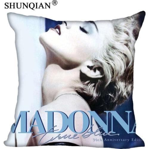 High Quality Madonna Style throw Pillowcase Square Zippered Pillow Cover Custom Gift Drop Shipping
