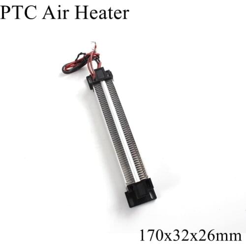 170x32x26mm 220V 350W PTC Heater Ceramic Thermistor Air Heating Mini Outdoor Heaters Induction Aquarium Water Car Film Plate