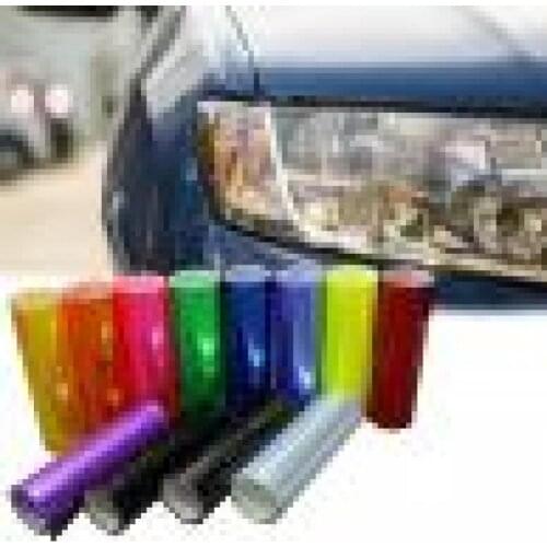 Auto Car Smoke Fog Light Headlight Taillight Tint Vinyl Film Sheet Sticker Decal