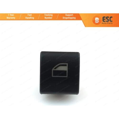 ESC Auto Parts EDP59 Left or Right Electrical Window Switch Button Cap Cover Replacement 61316902175 for BMW 3 Series E46 X5 X3