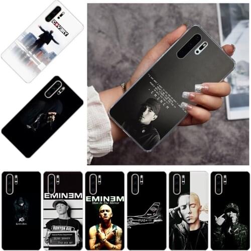 Eminem RAP GOD SOFT TPU Phone Case for Huawei Y9S Y7P Y6S Y8P P40 P30 P20 Lite Y6P Nova 5t Y8S P-SMart Z Mate20 Pro cover