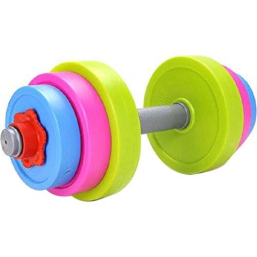 Childrens Dumbbell Toy Sensory Training Equipment Childrens Weightlifter Kids Toys Barbell Toy Set Dumbbell Toy Set