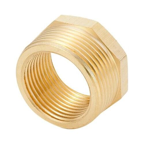 Brass Reducer Male Thread to Female Thread Reducing Bush adapter Fitting Gas Air Water Fuel Copper