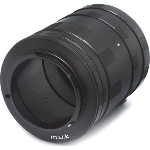 Pixco Macro Extension Tube Ring set Suit for Olympus Panasonic Micro 4/3 Mount Camera Lens