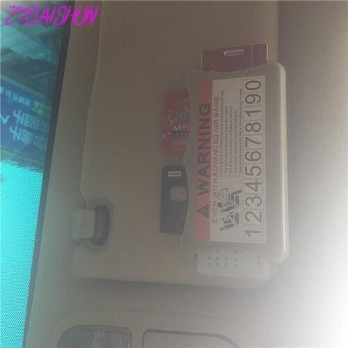 NEW Sun Visor Multifunctional Storage Box Memory Card Holder for Volkswagen POLO Tiguan Passat CC Golf R20 R36 EOS Scirocc