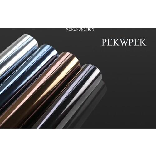 One Way Perspective Glass Mat Anti Ultraviolet Window Sticker Home Reflective Solar Film Shade Summer Sunscreen Insulation Film