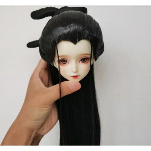 Blyth 1/6 1/4 1/3 BJD/SD Wig Doll Accessories Ancient Costume Long Hair Retro Wigs For BJD/SD YOSD MSD SD13 Big Girl SSDF C1358