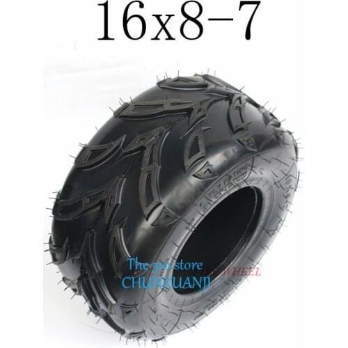 Sell well 16x8-7 inch Rear Front ATV Go Kart Knob by Tubeless Tire fit Rear Front ATV Go Kart Knob by Tubeless Tire