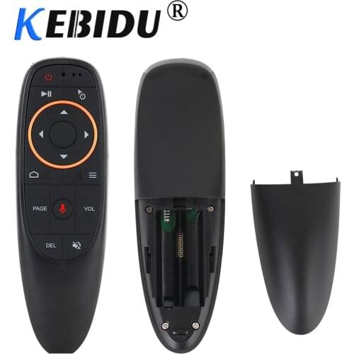 New 2.4GHz Wireless G10 Fly Air Mouse For Gyro Sensing Game With Voice Control Mini Remote Control For Android Tv Box Mini Pc