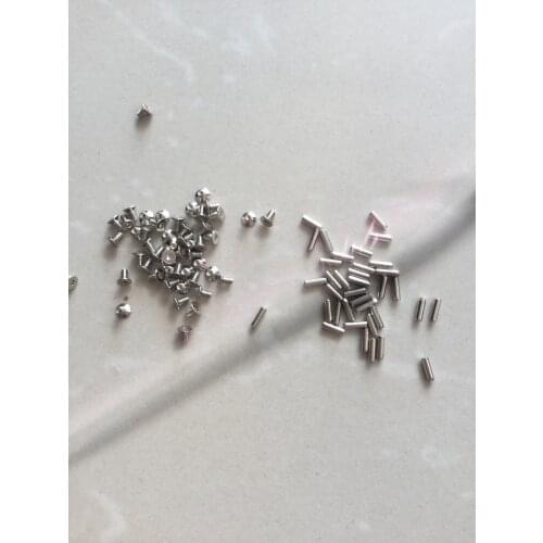 Replacement Headband Metal Column Cylinder Earphone pins Rotating shaft with screws For solo hd solo wireless Headphone