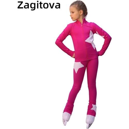 Figure Skating Training Suit Womens Skating Suit Childrens And Girls' Gymnastics Suit Decorated With Stars