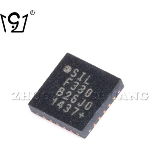 2PCS C8051F330-GMR F330 QFN-20 8-bit microcontroller chip