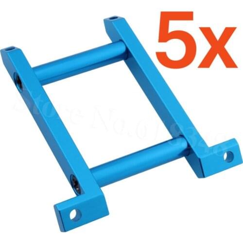 5pcs/Lot Alum Front Brace AL 08030 Upgrade Parts 108035 188035 For RC 1/10 HSP Off Road Monster Truck Fit Himoto Redcat Racing