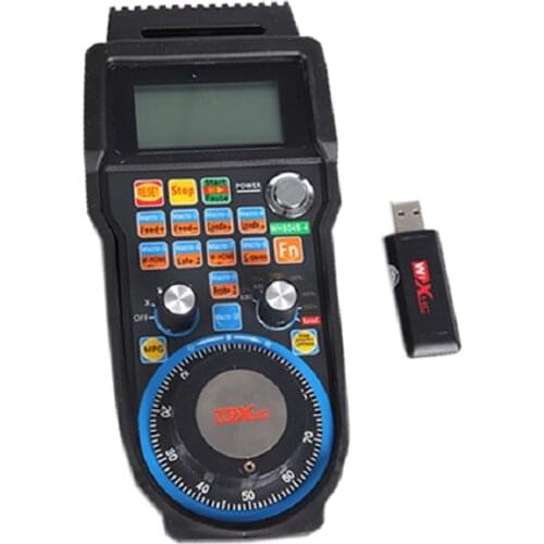 6 Axis wireless mach3 cnc kit mach3 usb manual pulse generator handwheel pendant