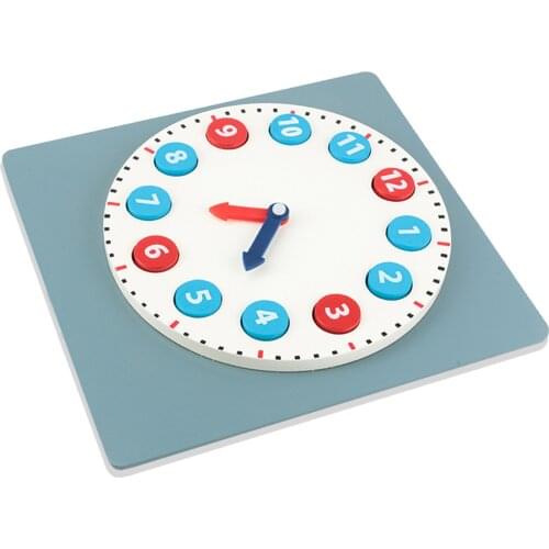Wooden Clock Toys Montessori Toy Clock Toy for Kids Model Toy Gifts