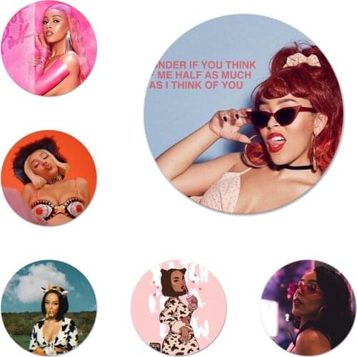 Doja Cat Icons Pins Badge Decoration Brooches Metal Badges For Backpack Decoration