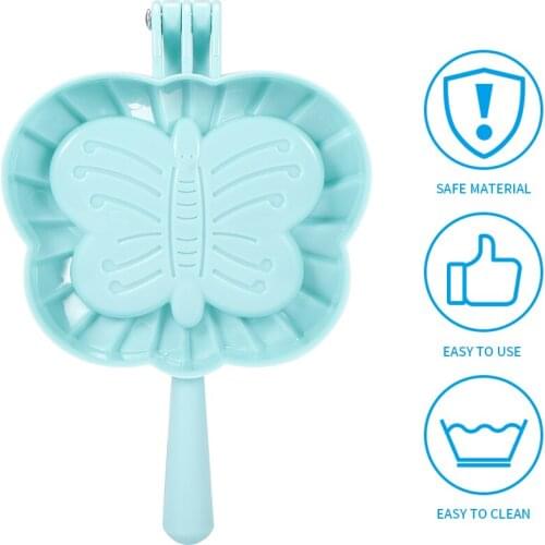 KitchenDumpling Mold Heart Butterfly Flower Shape DIY Dumplings Maker Dough Press Dumpling Pie Ravioli Mould Baking Accessories