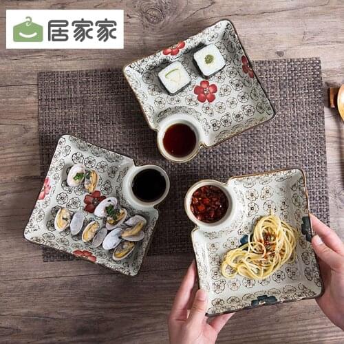 Ceramic Plate Unique Dinner Set Dish Dessert Plate Snacks Dishware Dishes Dinner Plate Lovely Dish