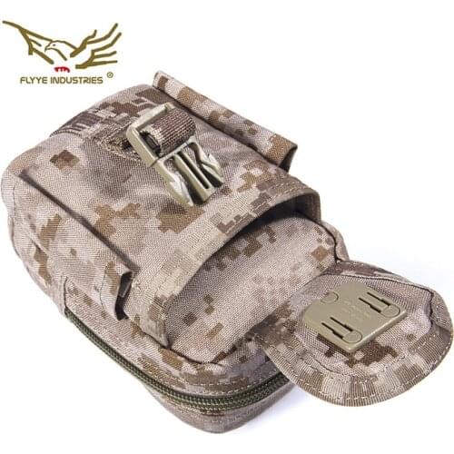 FLYYE G013 Multifunction Waterproof Nylon EDC Molle Pouch Mini Duty Waist Bags Waistpack Cell Phone Holder Tools Bag