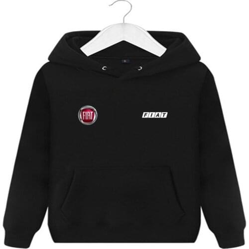 2021 Fashion new FIAT pullover hoodie printing hoodie men and women autumn and winter sports hoodie