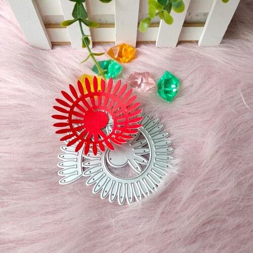 New Spiral flower Metal Cutting Dies Decorative DIY Scrapbooking Steel Craft Die Cut Embossing Paper Cards Stencils