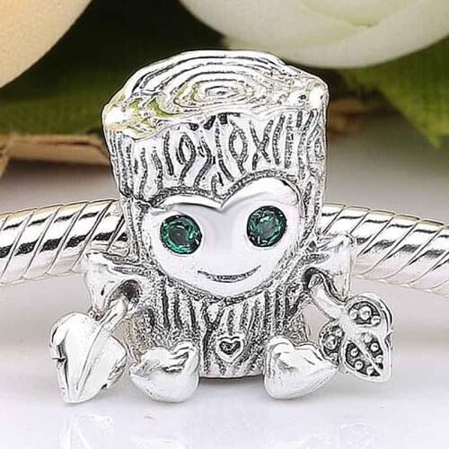 Original Heart And Arrow Tattoo Sweet Tree Monster Beads Fit 925 Sterling Silverl Bead Charm Europe Bracelet Bangle Diy Jewelry