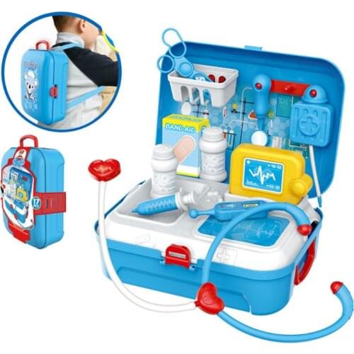 Gifts for 2 3 4 5 Year Old Boys Girls, Doctor Kit for Kids, Pretend Medical Set Doctor Kids Toy Playset Equipment 17Pcs