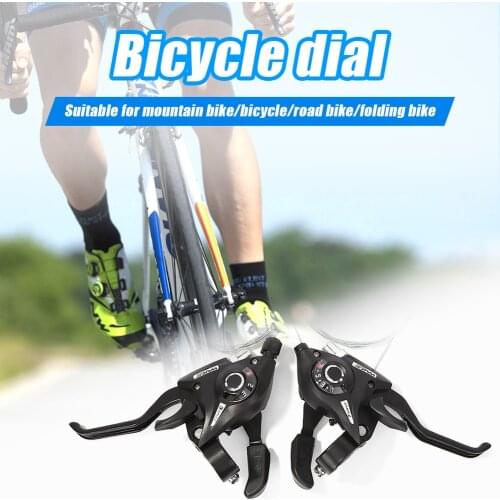 Speed Shift and Brake Lever MTB Bicycle Derailleur 3x7/8 Mountain Bike Shifter Portable Waterproof Cycling Elements