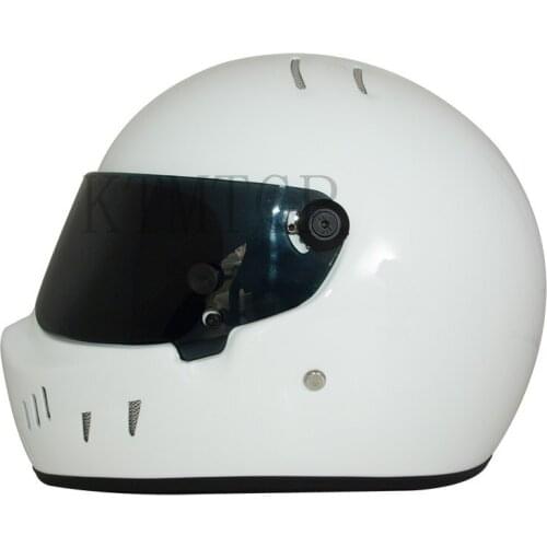 DIY CRG ATV-2 Very light high-quality fiberglass material motorcycle racing helmet. Go-kart protective helmet Star Capacete